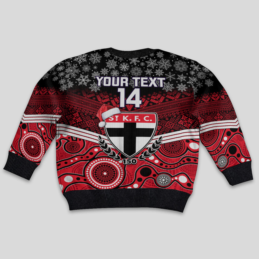 custom-st-kilda-football-christmas-kid-ugly-christmas-sweater-merry-xmas-2023-mix-aboriginal-art