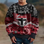custom-st-kilda-football-christmas-kid-ugly-christmas-sweater-merry-xmas-2023-mix-aboriginal-art