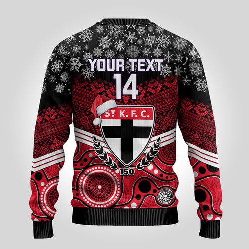 custom-st-kilda-football-christmas-ugly-christmas-sweater-merry-xmas-2023-mix-aboriginal-art