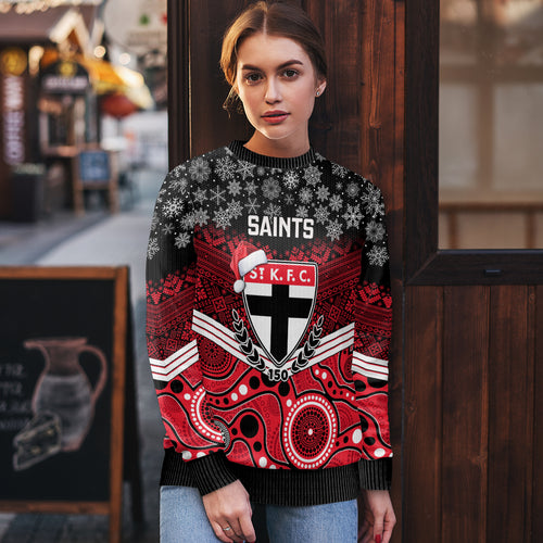 custom-st-kilda-football-christmas-ugly-christmas-sweater-merry-xmas-2023-mix-aboriginal-art