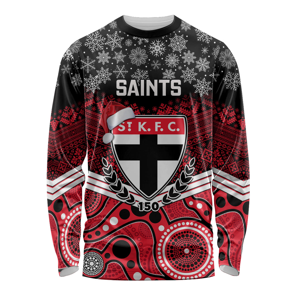custom-st-kilda-football-christmas-long-sleeve-shirt-merry-xmas-2023-mix-aboriginal-art