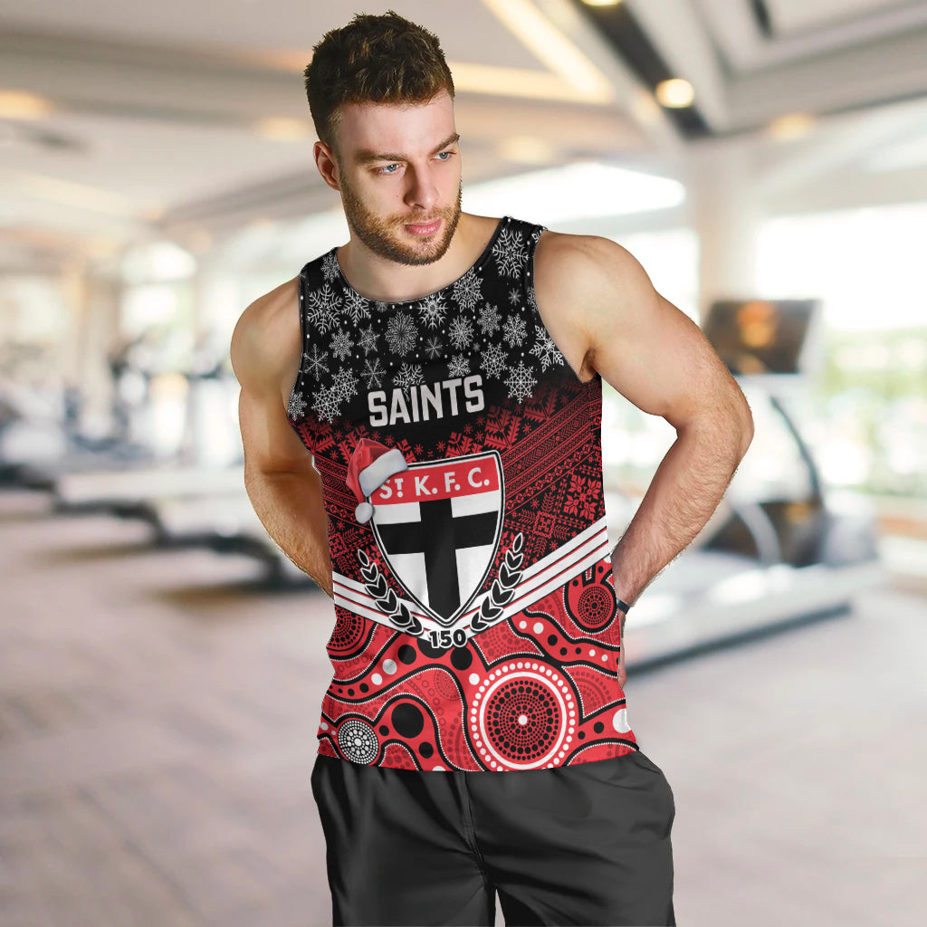 custom-st-kilda-football-christmas-men-tank-top-merry-xmas-2023-mix-aboriginal-art