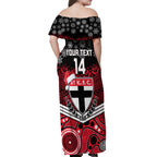 custom-st-kilda-football-christmas-off-shoulder-maxi-dress-merry-xmas-2023-mix-aboriginal-art