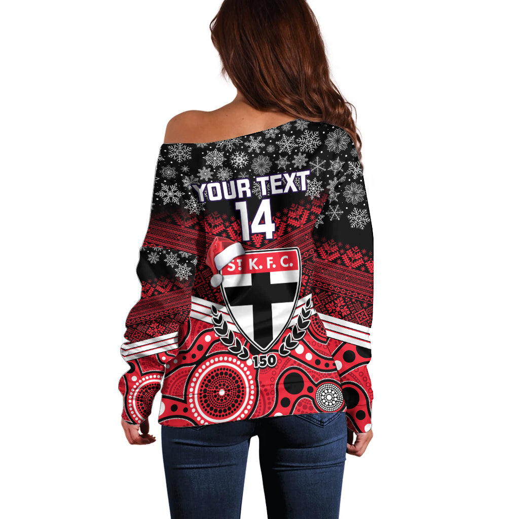 custom-st-kilda-football-christmas-off-shoulder-sweater-merry-xmas-2023-mix-aboriginal-art