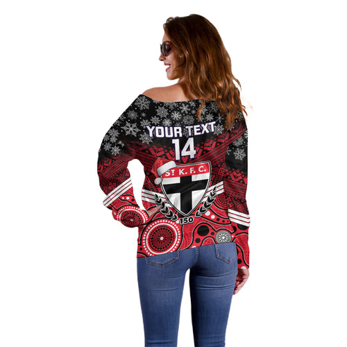 custom-st-kilda-football-christmas-off-shoulder-sweater-merry-xmas-2023-mix-aboriginal-art