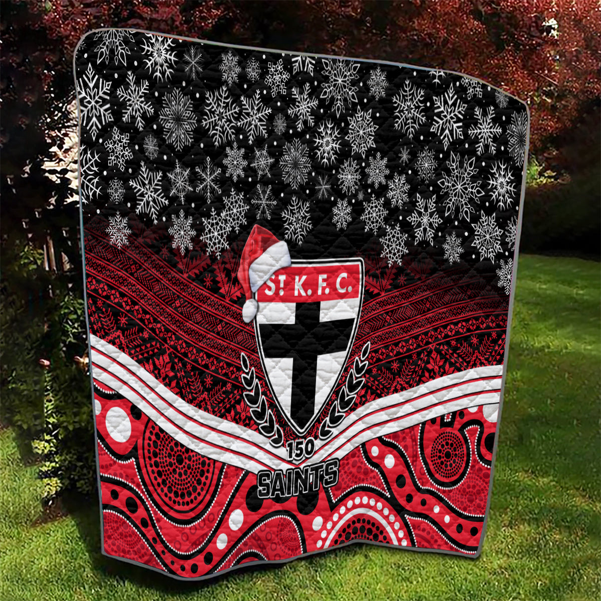 custom-st-kilda-football-christmas-quilt-merry-xmas-2023-mix-aboriginal-art