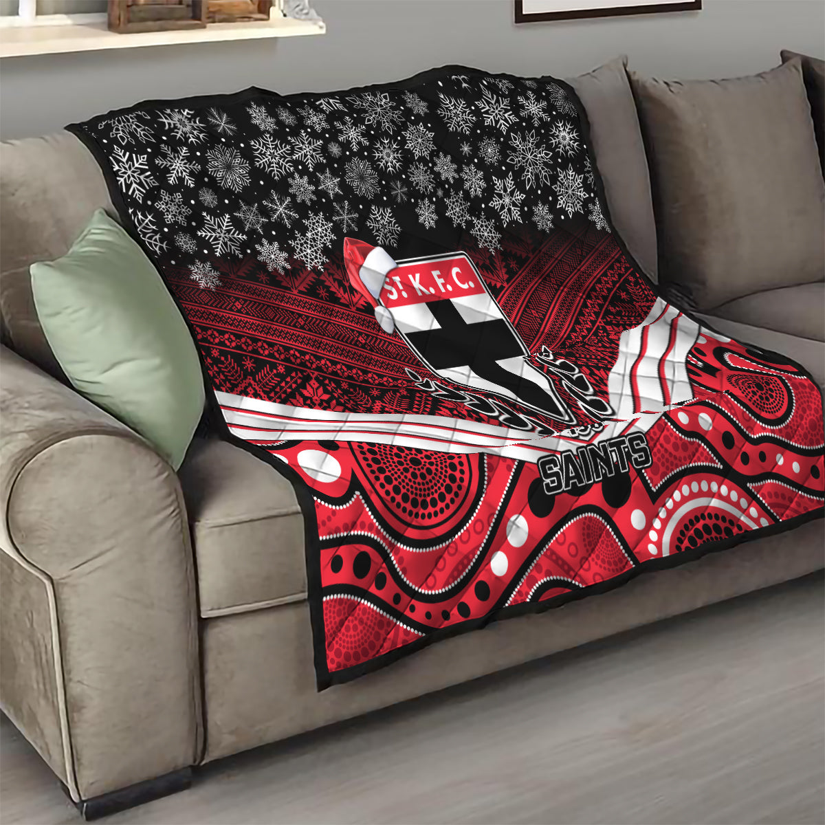 custom-st-kilda-football-christmas-quilt-merry-xmas-2023-mix-aboriginal-art