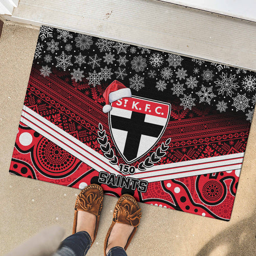 custom-st-kilda-football-christmas-rubber-doormat-merry-xmas-2023-mix-aboriginal-art