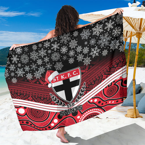 custom-st-kilda-football-christmas-sarong-merry-xmas-2023-mix-aboriginal-art