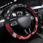 St Kilda Football Christmas Steering Wheel Cover Merry Xmas 2023 Mix Aboriginal Art