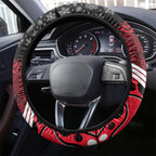 St Kilda Football Christmas Steering Wheel Cover Merry Xmas 2023 Mix Aboriginal Art