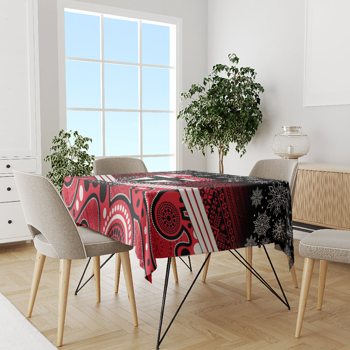 custom-st-kilda-football-christmas-tablecloth-merry-xmas-2023-mix-aboriginal-art