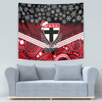 custom-st-kilda-football-christmas-tapestry-merry-xmas-2023-mix-aboriginal-art