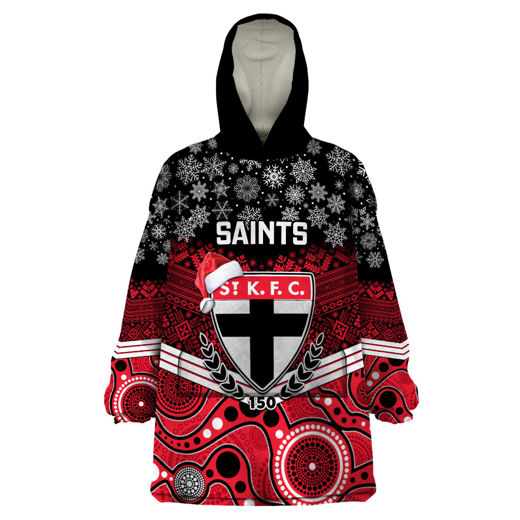 custom-st-kilda-football-christmas-wearable-blanket-hoodie-merry-xmas-2023-mix-aboriginal-art