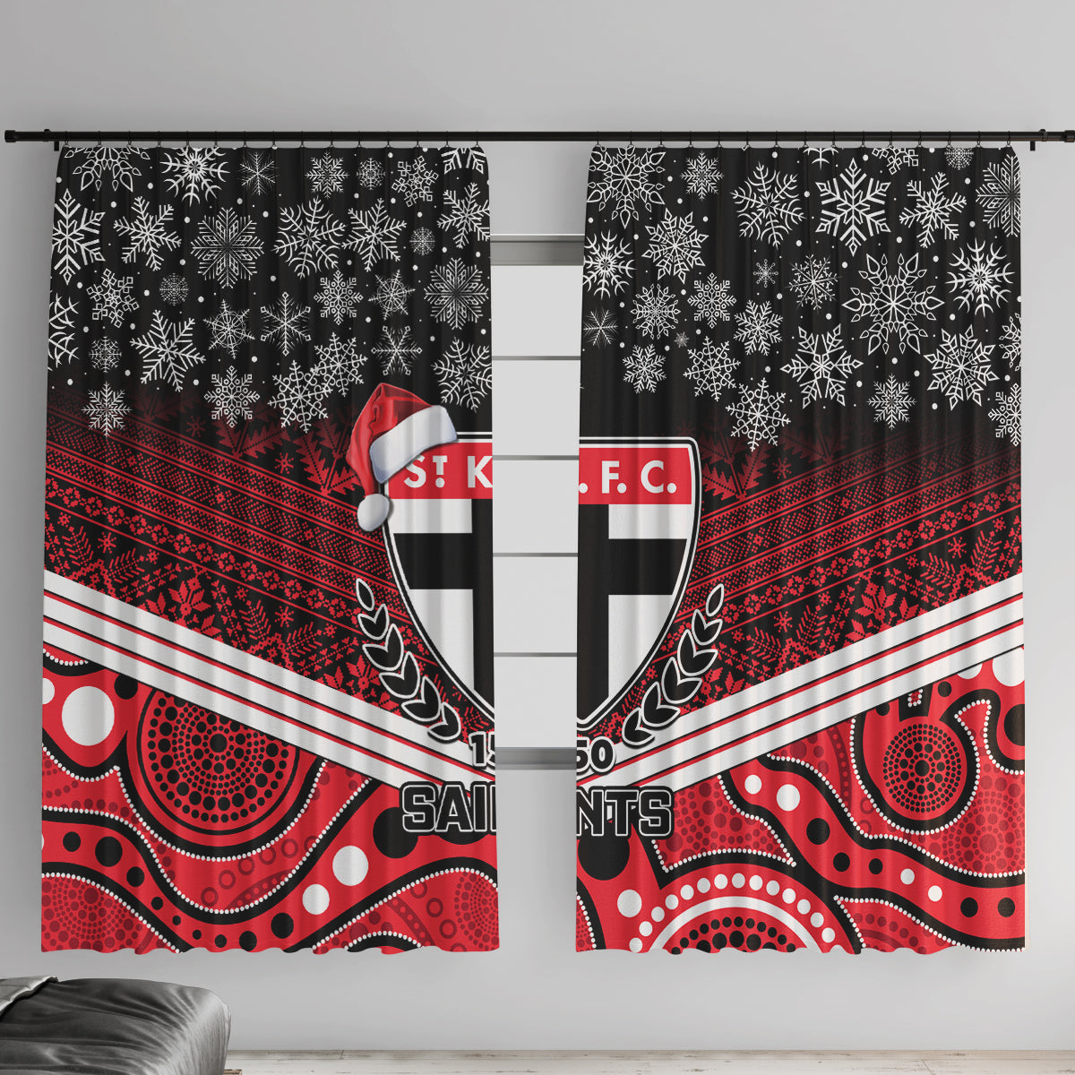 custom-st-kilda-football-christmas-window-curtain-merry-xmas-2023-mix-aboriginal-art