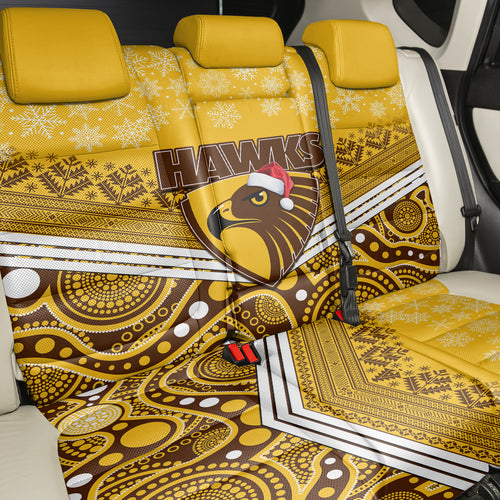 custom-hawthorn-football-christmas-back-car-seat-cover-merry-xmas-2023-mix-aboriginal-art