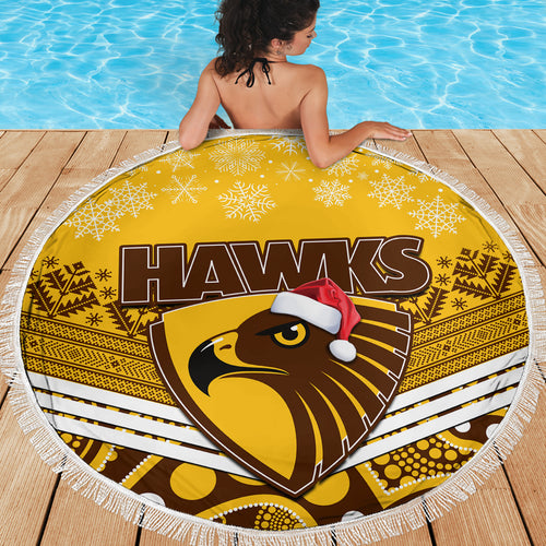 custom-hawthorn-football-christmas-beach-blanket-merry-xmas-2023-mix-aboriginal-art