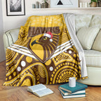 custom-hawthorn-football-christmas-blanket-merry-xmas-2023-mix-aboriginal-art