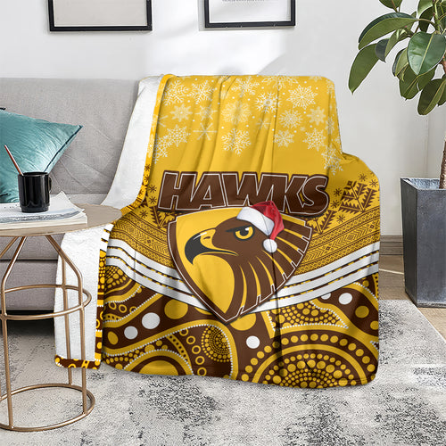 custom-hawthorn-football-christmas-blanket-merry-xmas-2023-mix-aboriginal-art