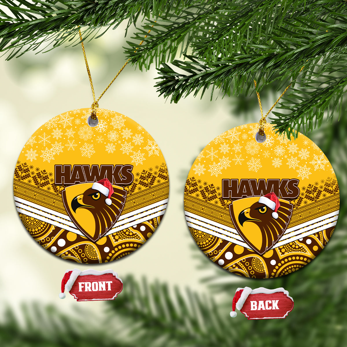 hawthorn-football-christmas-ceramic-ornament-merry-xmas-2023-mix-aboriginal-art