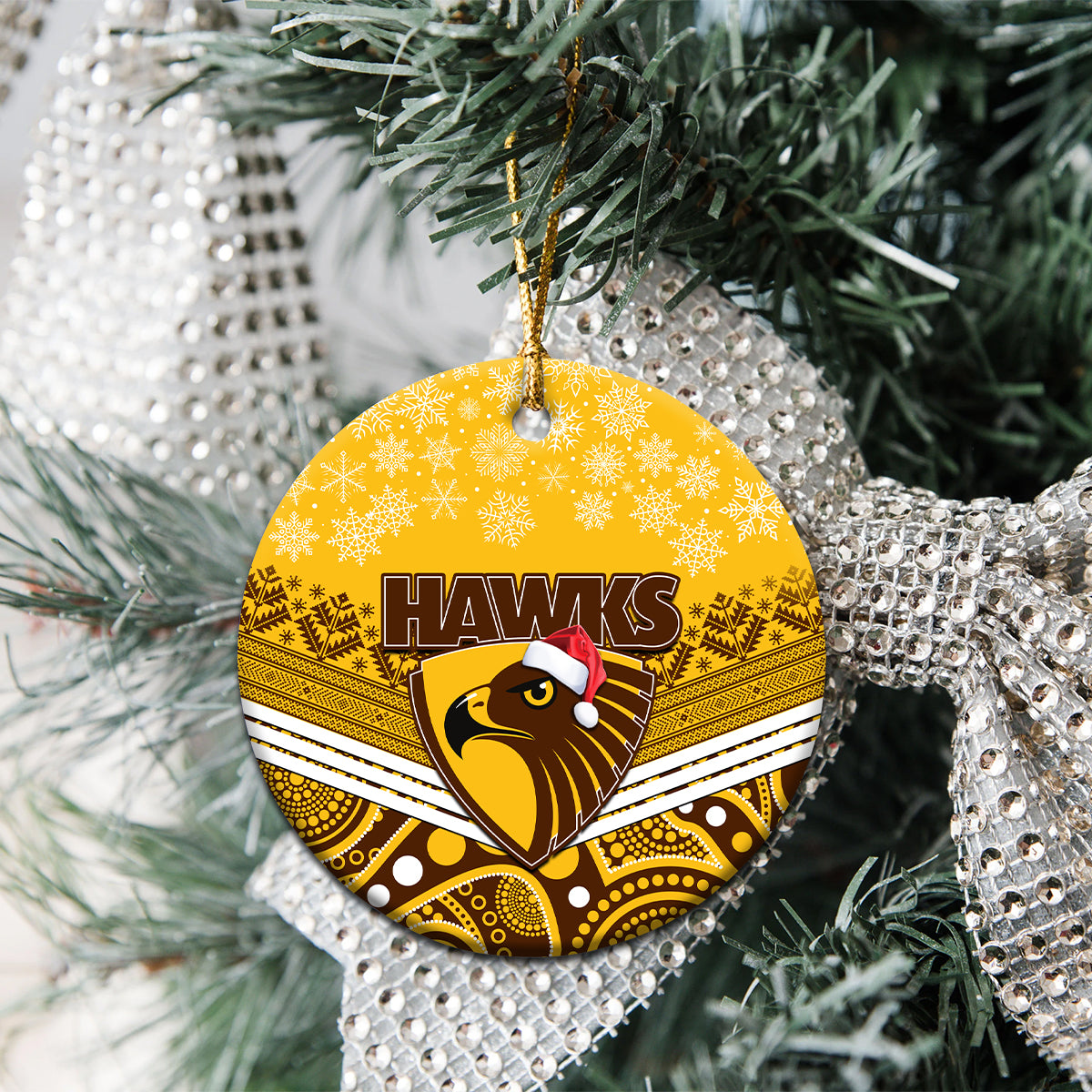 hawthorn-football-christmas-ceramic-ornament-merry-xmas-2023-mix-aboriginal-art