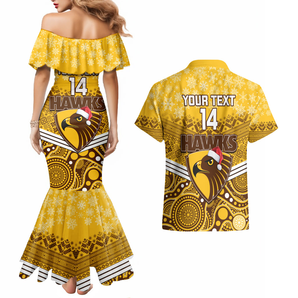 custom-hawthorn-football-christmas-couples-matching-mermaid-dress-and-hawaiian-shirt-merry-xmas-2023-mix-aboriginal-art