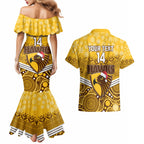 custom-hawthorn-football-christmas-couples-matching-mermaid-dress-and-hawaiian-shirt-merry-xmas-2023-mix-aboriginal-art