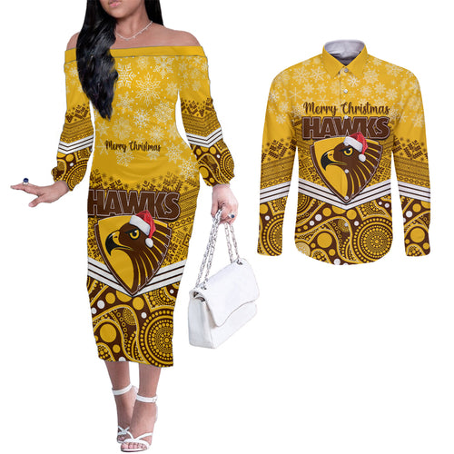 custom-hawthorn-football-christmas-couples-matching-off-the-shoulder-long-sleeve-dress-and-long-sleeve-button-shirt-merry-xmas-2023-mix-aboriginal-art