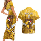 custom-hawthorn-football-christmas-couples-matching-short-sleeve-bodycon-dress-and-hawaiian-shirt-merry-xmas-2023-mix-aboriginal-art