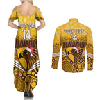 custom-hawthorn-football-christmas-couples-matching-summer-maxi-dress-and-long-sleeve-button-shirt-merry-xmas-2023-mix-aboriginal-art