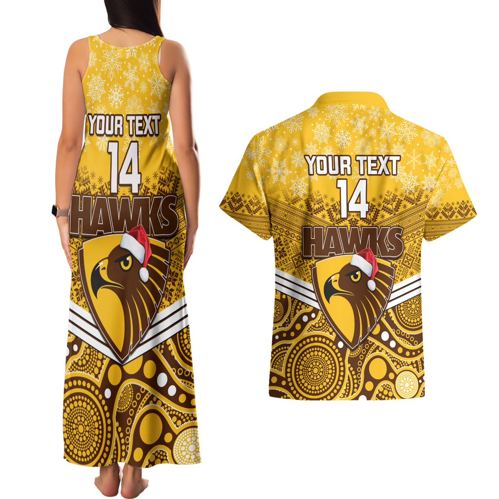 custom-hawthorn-football-christmas-couples-matching-tank-maxi-dress-and-hawaiian-shirt-merry-xmas-2023-mix-aboriginal-art