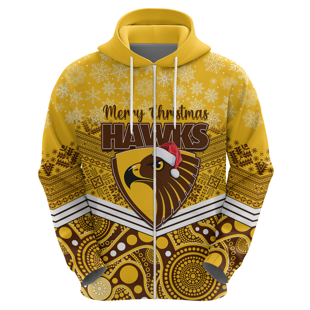 custom-hawthorn-football-christmas-hoodie-merry-xmas-2023-mix-aboriginal-art