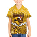 custom-hawthorn-football-christmas-kid-hawaiian-shirt-merry-xmas-2023-mix-aboriginal-art