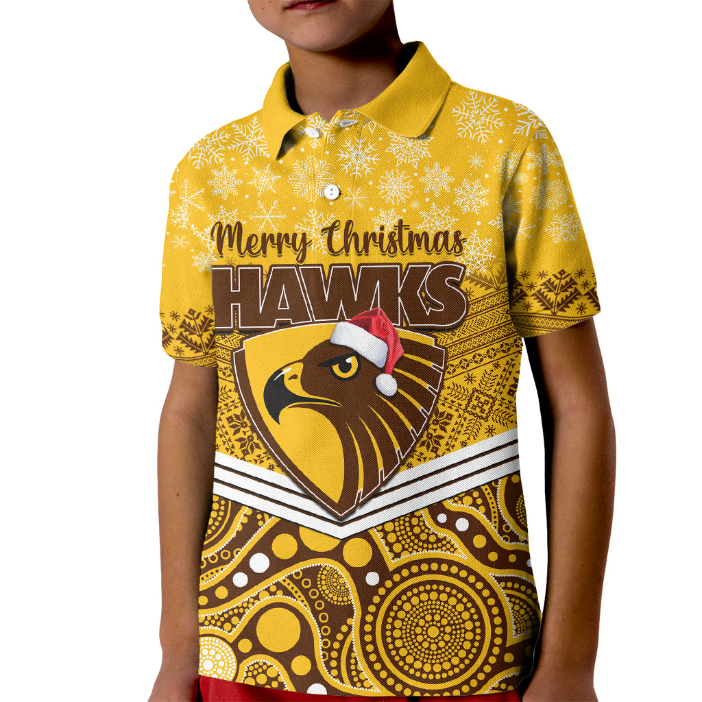 custom-hawthorn-football-christmas-kid-polo-shirt-merry-xmas-2023-mix-aboriginal-art