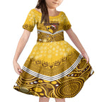 custom-hawthorn-football-christmas-kid-short-sleeve-dress-merry-xmas-2023-mix-aboriginal-art