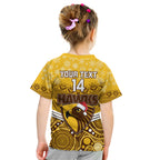 custom-hawthorn-football-christmas-kid-t-shirt-merry-xmas-2023-mix-aboriginal-art