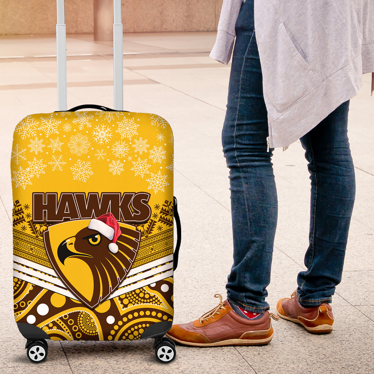 custom-hawthorn-football-christmas-luggage-cover-merry-xmas-2023-mix-aboriginal-art