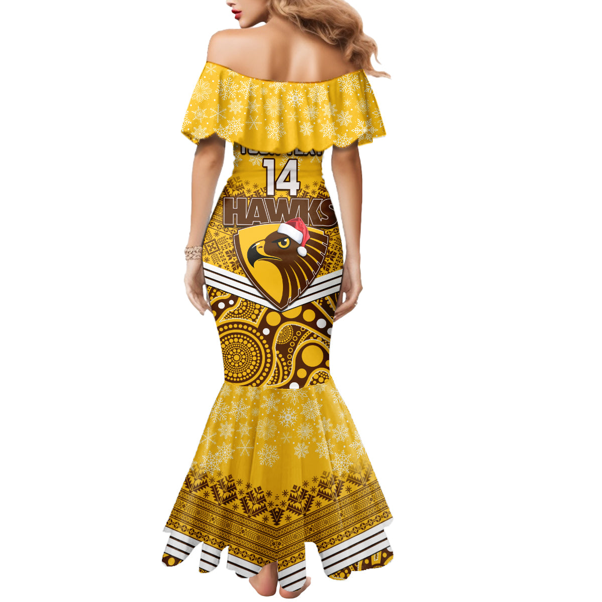 custom-hawthorn-football-christmas-mermaid-dress-merry-xmas-2023-mix-aboriginal-art