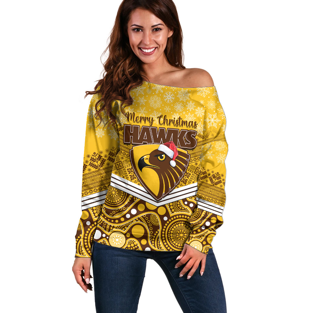 custom-hawthorn-football-christmas-off-shoulder-sweater-merry-xmas-2023-mix-aboriginal-art