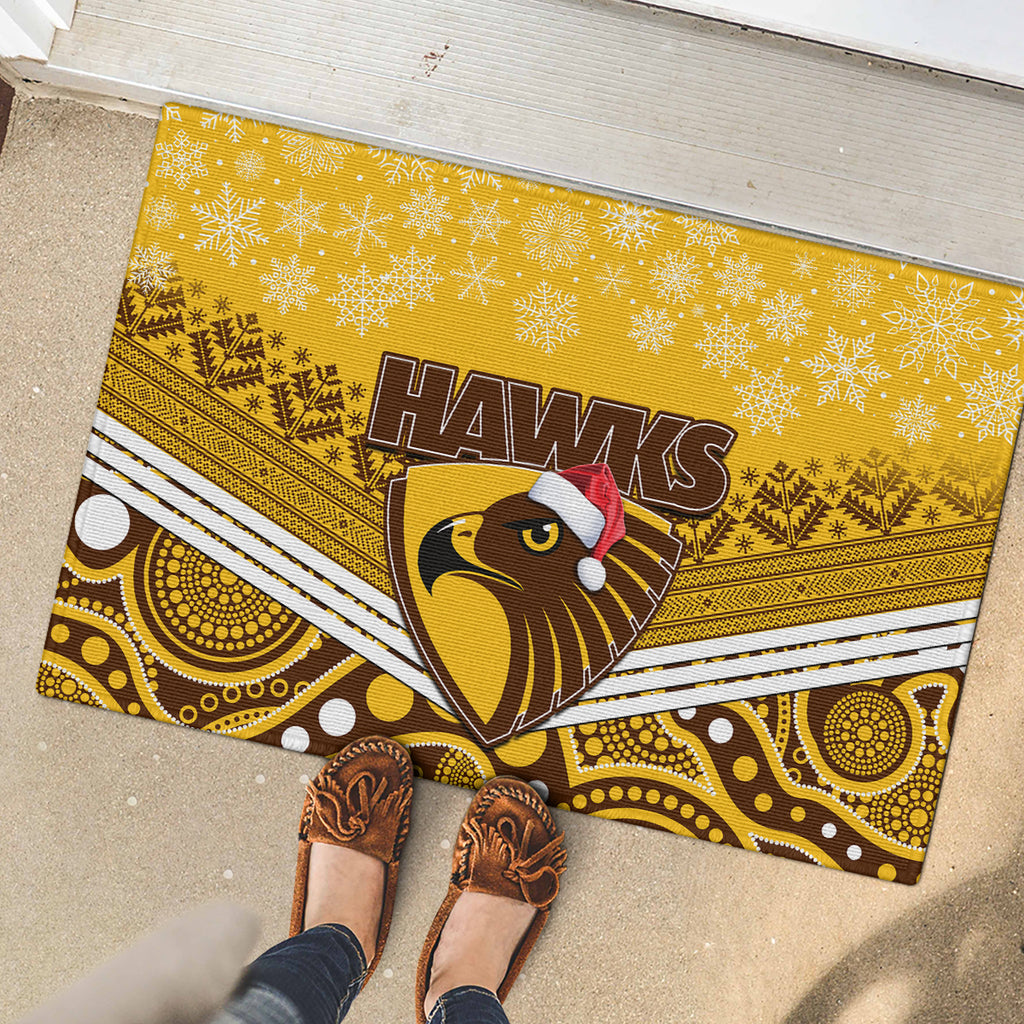 custom-hawthorn-football-christmas-rubber-doormat-merry-xmas-2023-mix-aboriginal-art
