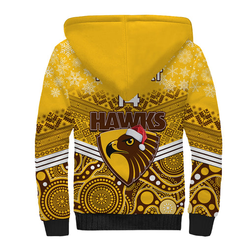 custom-hawthorn-football-christmas-sherpa-hoodie-merry-xmas-2023-mix-aboriginal-art