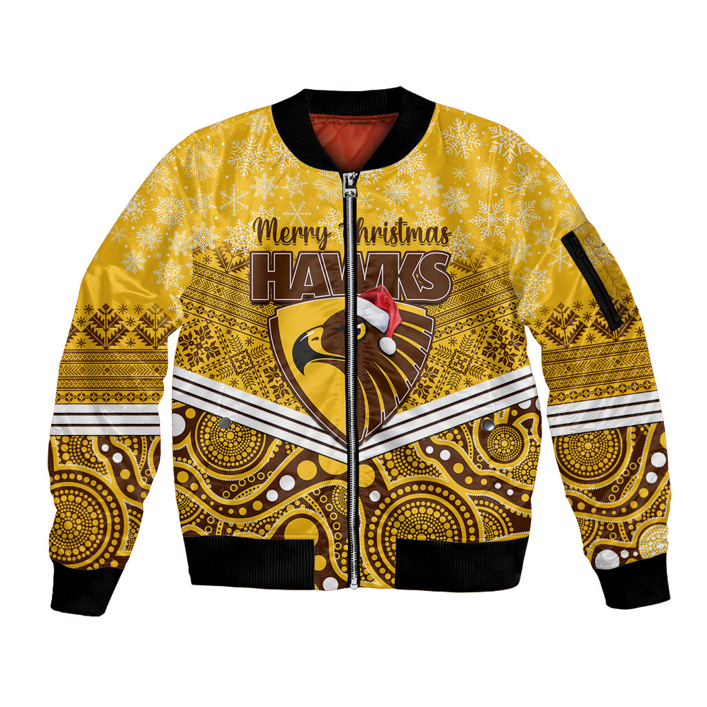 custom-hawthorn-football-christmas-sleeve-zip-bomber-jacket-merry-xmas-2023-mix-aboriginal-art