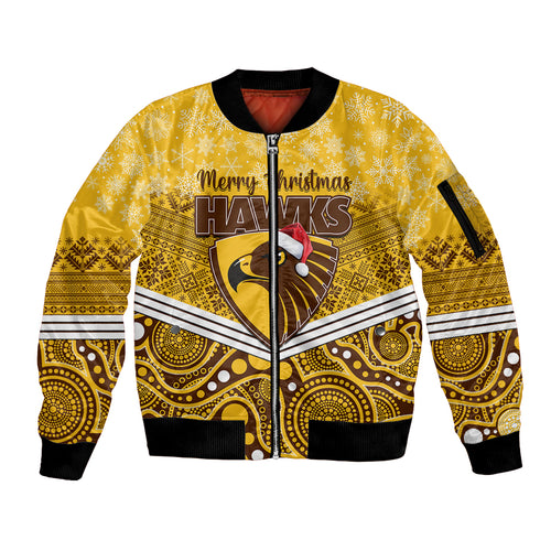 custom-hawthorn-football-christmas-sleeve-zip-bomber-jacket-merry-xmas-2023-mix-aboriginal-art