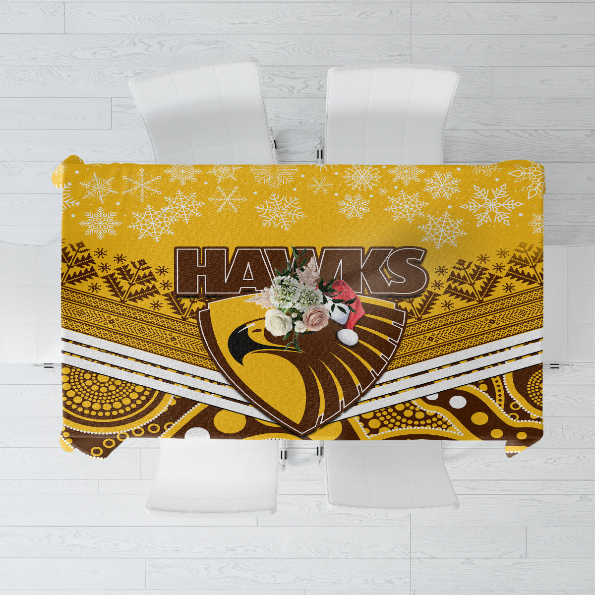 custom-hawthorn-football-christmas-tablecloth-merry-xmas-2023-mix-aboriginal-art