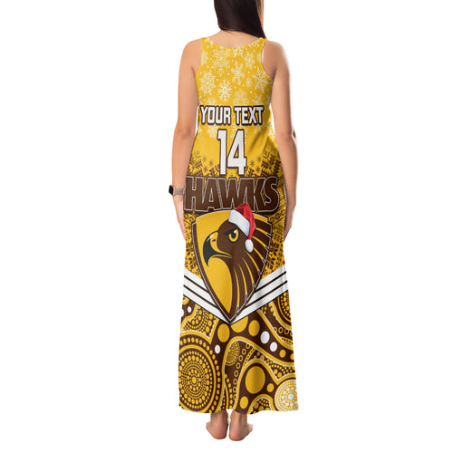 custom-hawthorn-football-christmas-tank-maxi-dress-merry-xmas-2023-mix-aboriginal-art