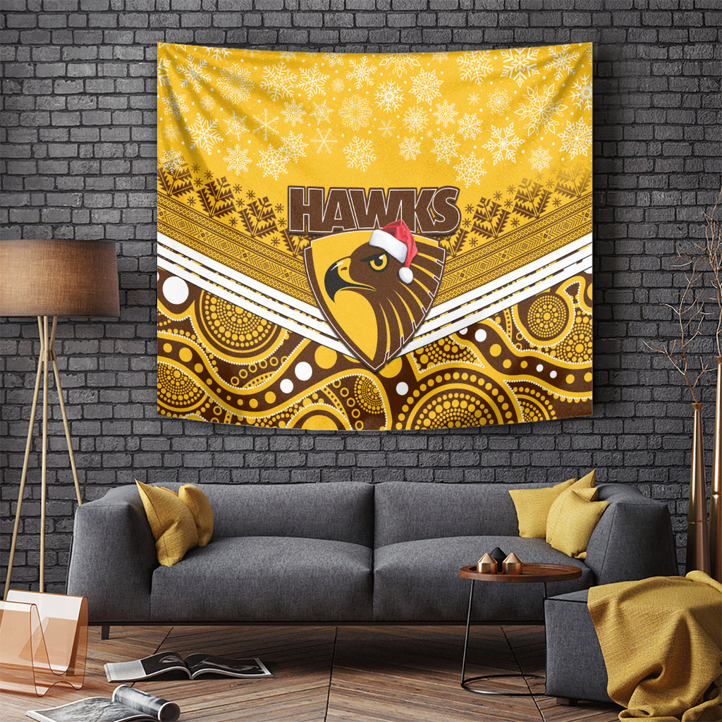 custom-hawthorn-football-christmas-tapestry-merry-xmas-2023-mix-aboriginal-art