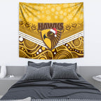 custom-hawthorn-football-christmas-tapestry-merry-xmas-2023-mix-aboriginal-art
