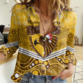 custom-hawthorn-football-christmas-women-casual-shirt-merry-xmas-2023-mix-aboriginal-art