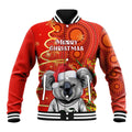 personalised-australia-koala-christmas-baseball-jacket-aboriginal-art-with-golden-wattle