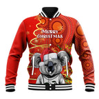 personalised-australia-koala-christmas-baseball-jacket-aboriginal-art-with-golden-wattle